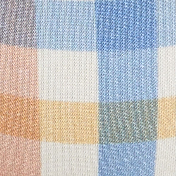 MADEWELL Jersey Bikini Rainbow Check Size X-Large - Picture 5 of 9